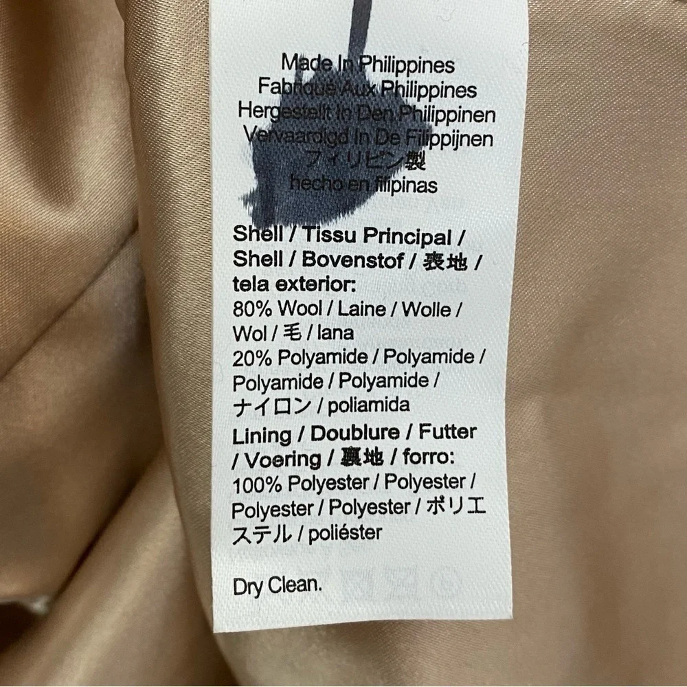 J. Crew Warwick Topcoat in Italian Stadium Cloth Wool Blend BU449